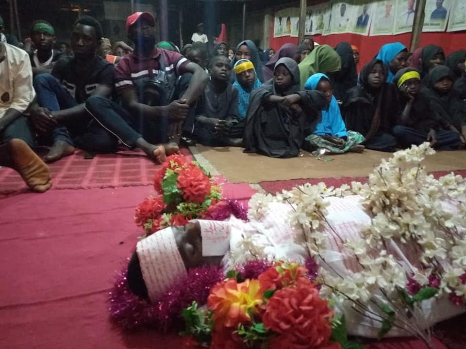 funeral of shahid yunus on wed, killed by police in abj on tue 26 jan 2021 